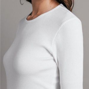 Rag and bone white t shirt